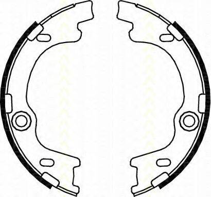 TRISCAN 810043021 Комплект гальмівних колодок; Комплект гальмівних колодок, стоянкова гальмівна система