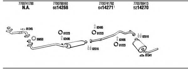 FONOS RE94024 Система випуску ОГ