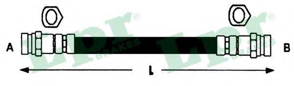 LPR 6T46412 Гальмівний шланг