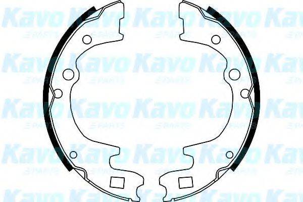 KAVO PARTS BS5430 Комплект гальмівних колодок