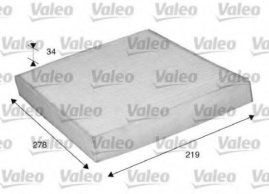 VALEO 715581 Фільтр, повітря у внутрішньому просторі