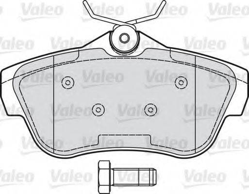 VALEO 601039 Комплект гальмівних колодок, дискове гальмо