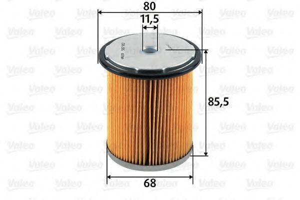VALEO 587912 Паливний фільтр