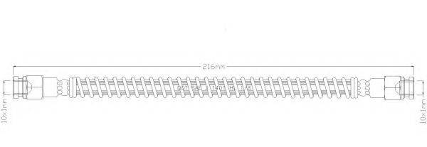 REMKAFLEX 2807 Гальмівний шланг