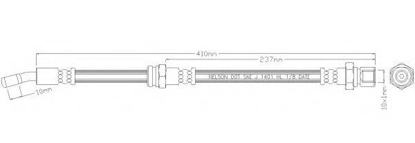 REMKAFLEX 5103 Гальмівний шланг