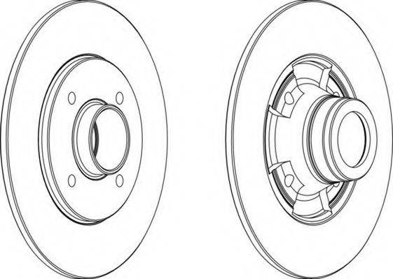 NECTO WN797 гальмівний диск