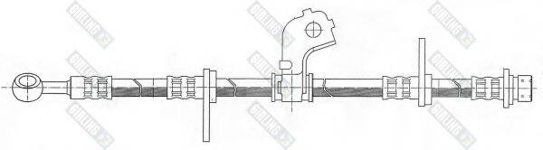 GIRLING 9004317 Гальмівний шланг