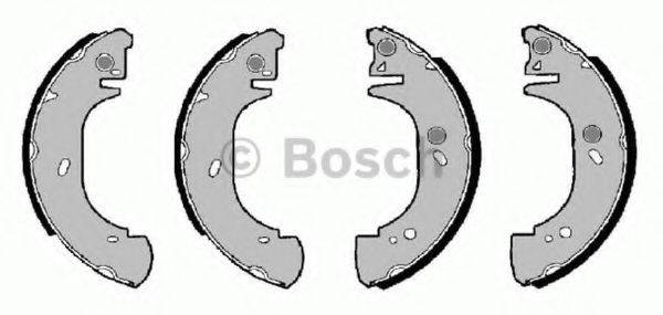BOSCH F026004401 Комплект гальмівних колодок