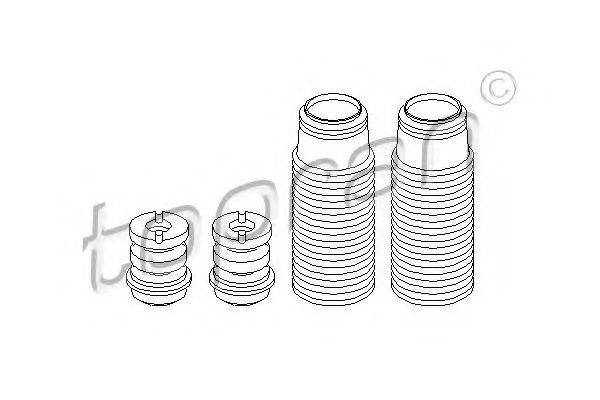 TOPRAN 915015 Пилозахисний комплект, амортизатор