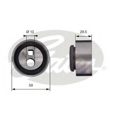GATES T41130 Натяжний ролик, ремінь ГРМ