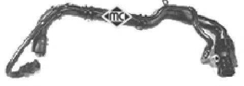 METALCAUCHO 08292 Шланг радіатора