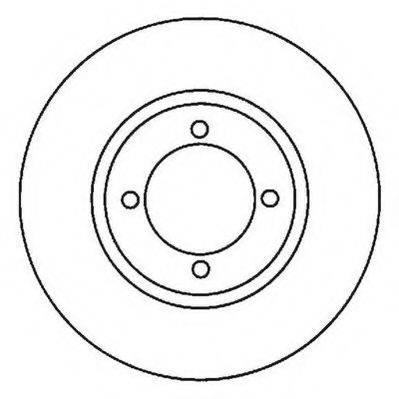 JURID 562038JC гальмівний диск