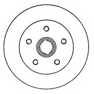 JURID 562371J гальмівний диск