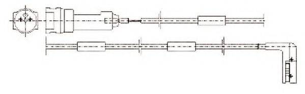 JURID 581339 Сигналізатор, знос гальмівних колодок