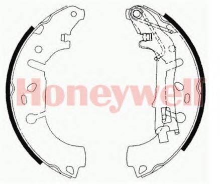 BENDIX 362471B Комплект гальмівних колодок