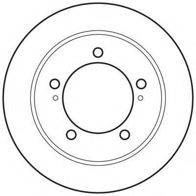 BENDIX 562780BC гальмівний диск