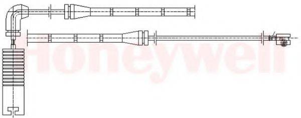 BENDIX 581367 Сигналізатор, знос гальмівних колодок