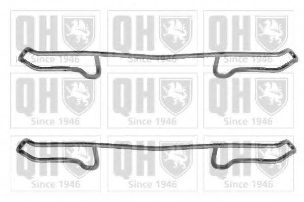 QUINTON HAZELL BFK655 Комплектуючі, колодки дискового гальма