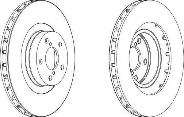 FERODO DDF11751 гальмівний диск