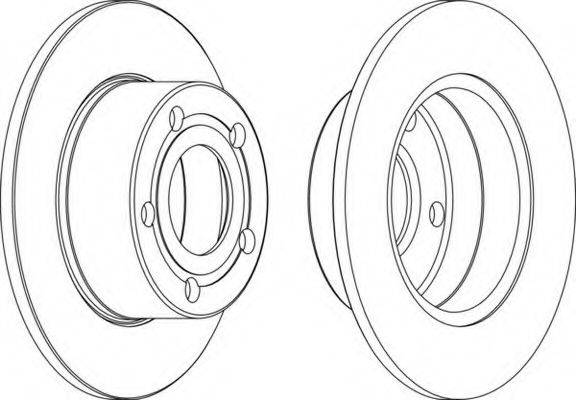 FERODO DDF3211 гальмівний диск