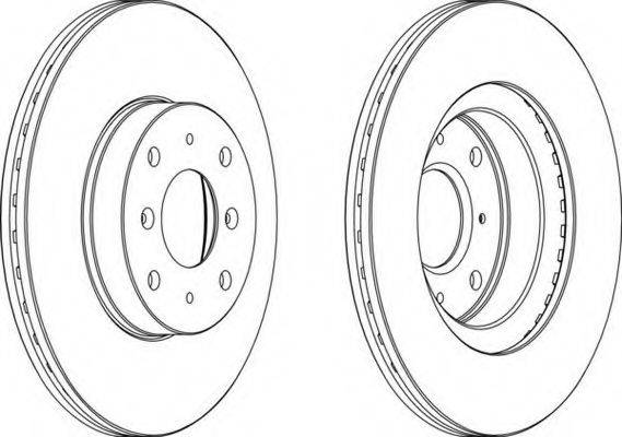 FERODO DDF201 гальмівний диск