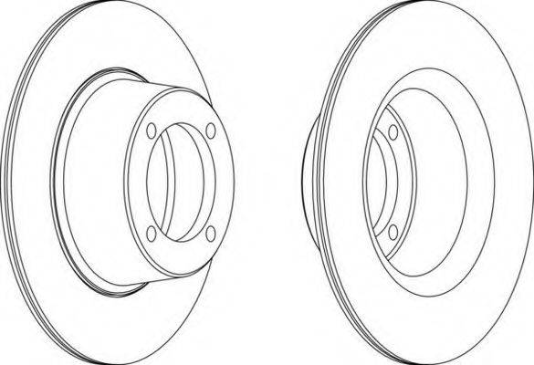 FERODO DDF274 гальмівний диск