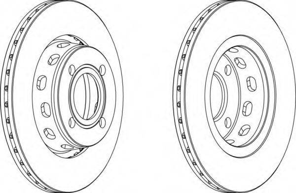 FERODO DDF517 гальмівний диск