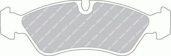 FERODO FSL584 Комплект гальмівних колодок, дискове гальмо