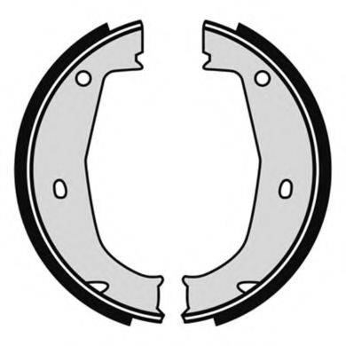 BREMBO S06508 Комплект гальмівних колодок, стоянкова гальмівна система