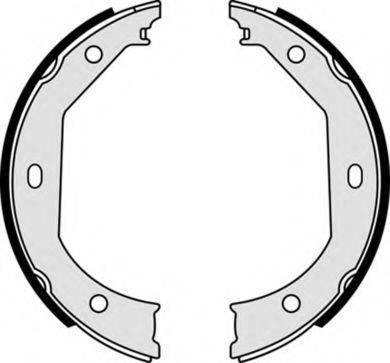 BREMBO S06509 Комплект гальмівних колодок, стоянкова гальмівна система