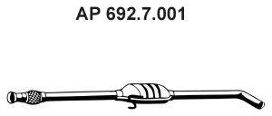 EBERSPACHER 6927001 Передглушувач вихлопних газів